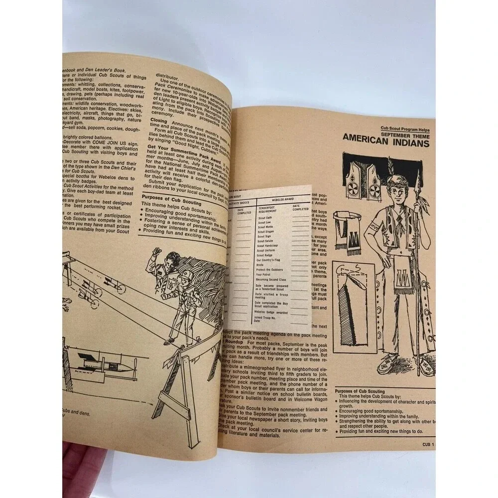 VINTAGE 1973 74 Cub Scout Program Helps Boy Scout Of America Scouting BSA